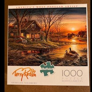 Buffalo Terry Redlin Puzzle - Sunset Serenity
